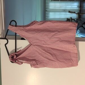 Vineyard Vines Red and White Tank